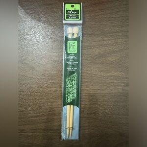 Takumi Clover Bamboo Knitting Needles No. 10. 6.0 mm 9 in 23cm